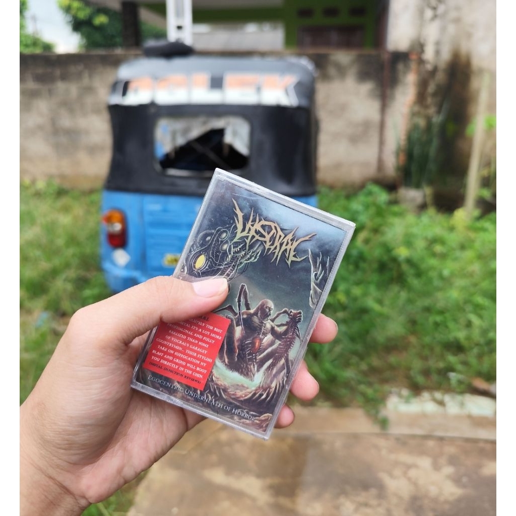 KASET TAPE VISCRAL - Egocentric Underneath Of Horror