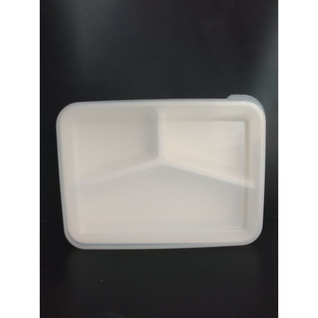 Kotak Makan Ace hardware 24x17 sekat 3 Preloved