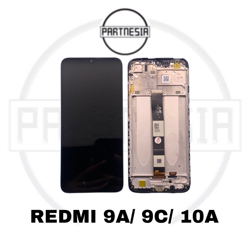 LCD TS TOUCHSCREEN FULLSET FRAME XIAOMI REDMI 9C / 9A / 10A ORIGINAL COPOTAN