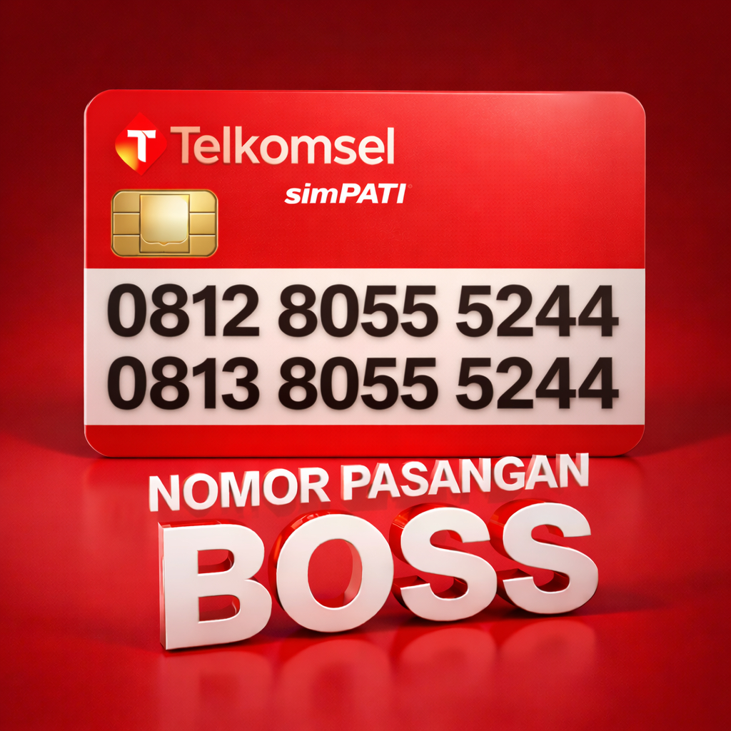 Nomor Cantik Simpati 8055 5244 Nomer Cantik Pasangan BOSS