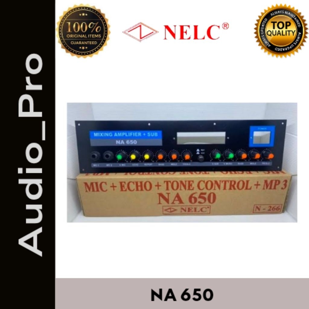 Kit Tone Control Stereo Mixing Echo + Sub NA650 Nelc