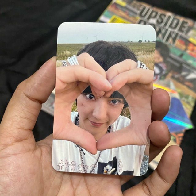 Chanyeol Official Photocard Upside Down MUMO JEPANG