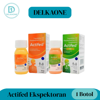 Actifed Pilek | Actifed Plus Ekspektoran Solusi Lengkap Batuk Berdahak & Pilek Dewasa Anak