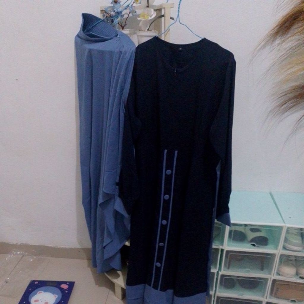 gamis syar'i plus hijab