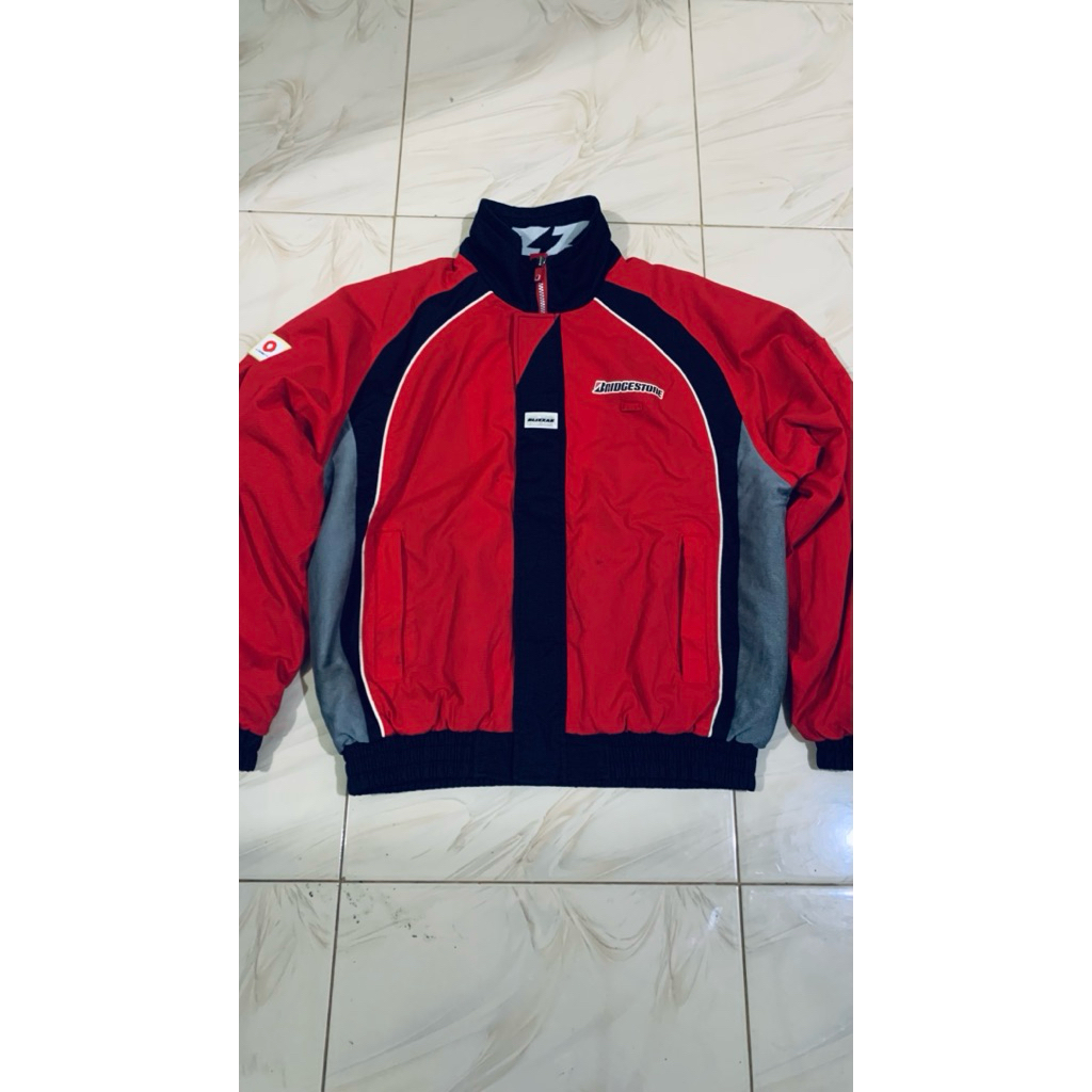 Jaket Racing Vintage Blizzak Bridgestone Boxy (refletive)
