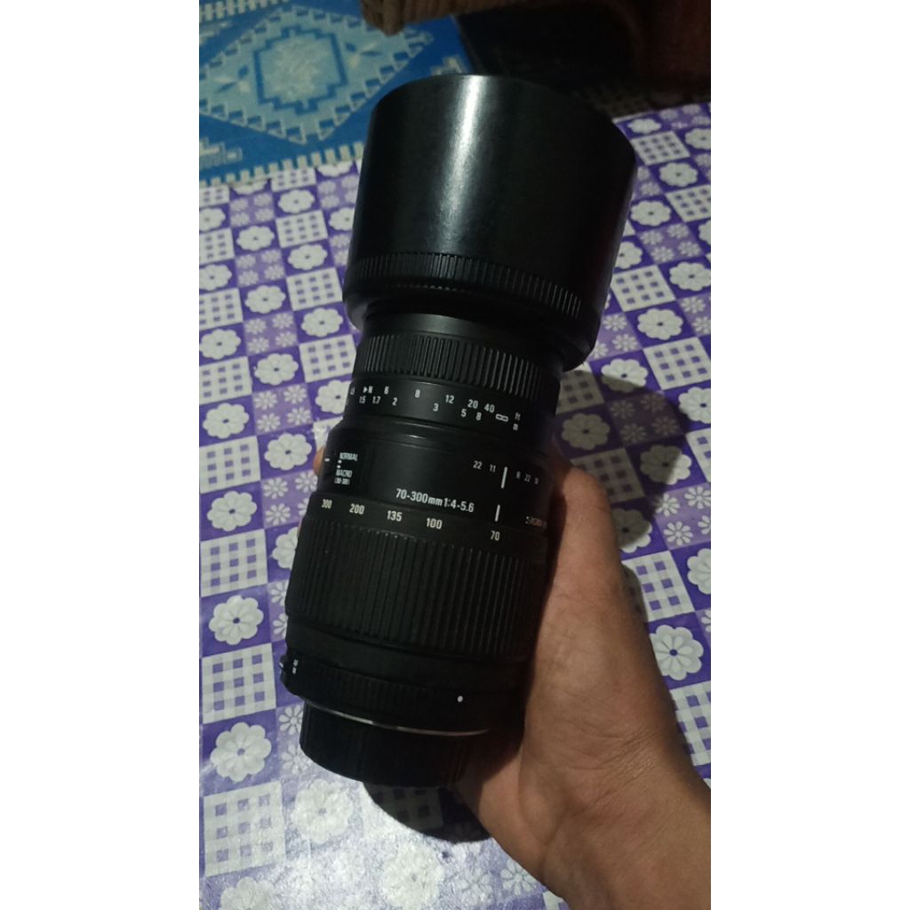 MURAH LENSA TELE SIGMA 70-300MM FOR NIKON