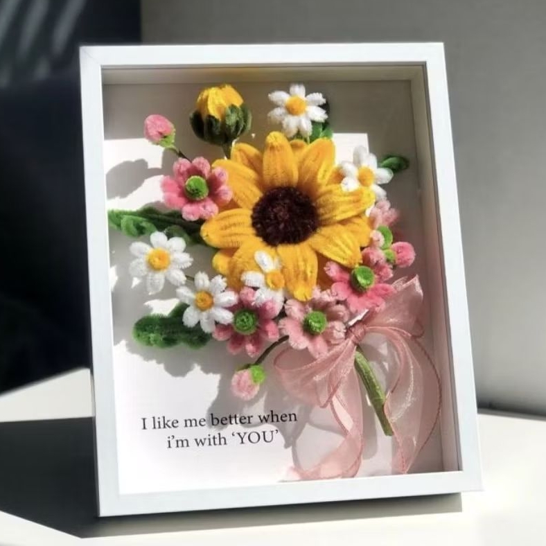 CUSTOM FRAME FLOWER | FRAME FLOWER | FRAME BUNGA | BUNGA BOX | FRAME 3D 10 R