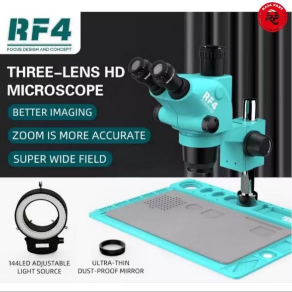 MIKROSKOP TRINOCULAR RF4 RF-6565TV 6.5-65X/MICROSCOPE RF4