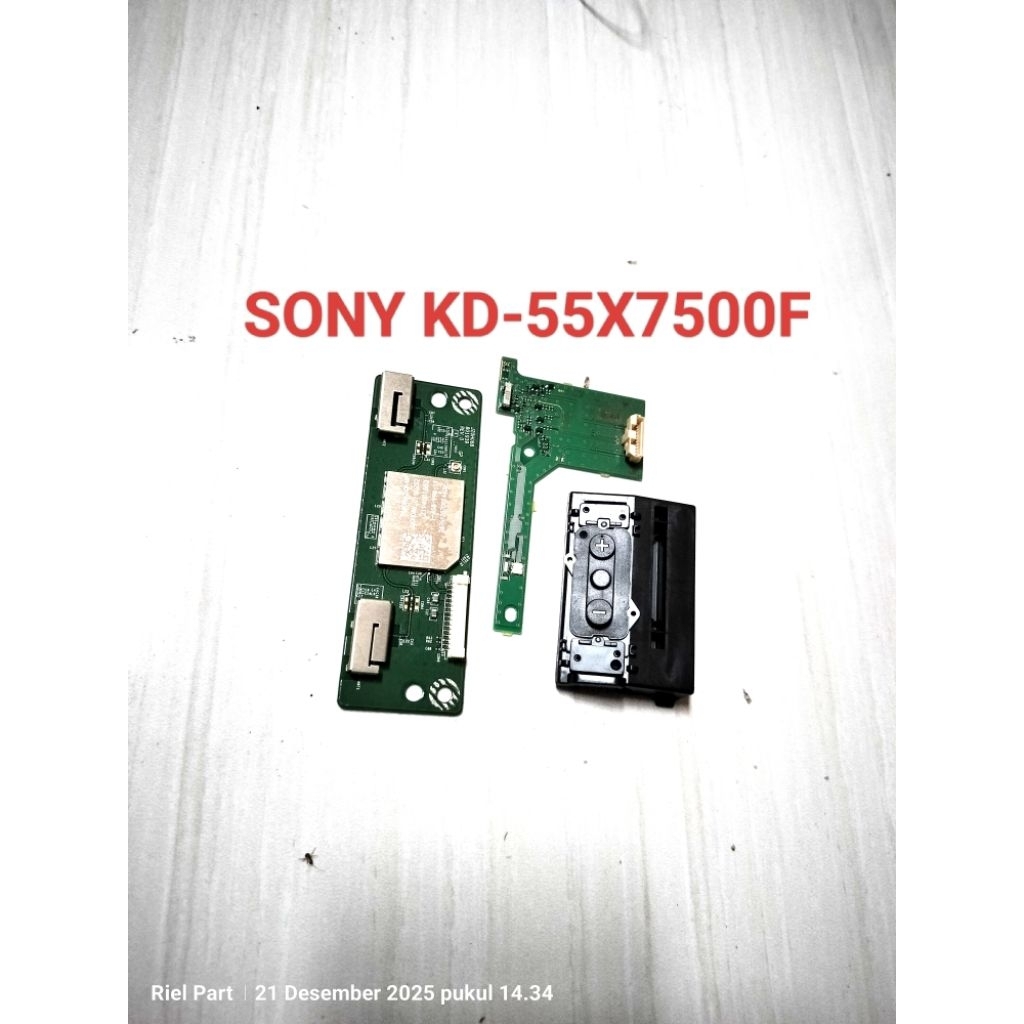 IR SENSOR - TOMBOL MANUAL - MODULE WIFI BT TV LED SONY KD-55X7500F - KD 55X7500F - 55X7500
