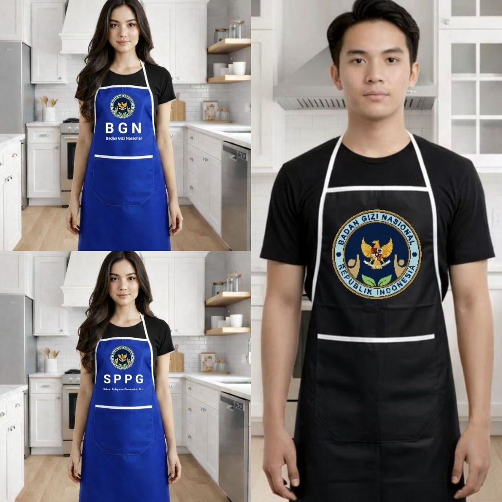 Celemek bgn/ celemek mbg/ celemek sppg/ celemek memasak