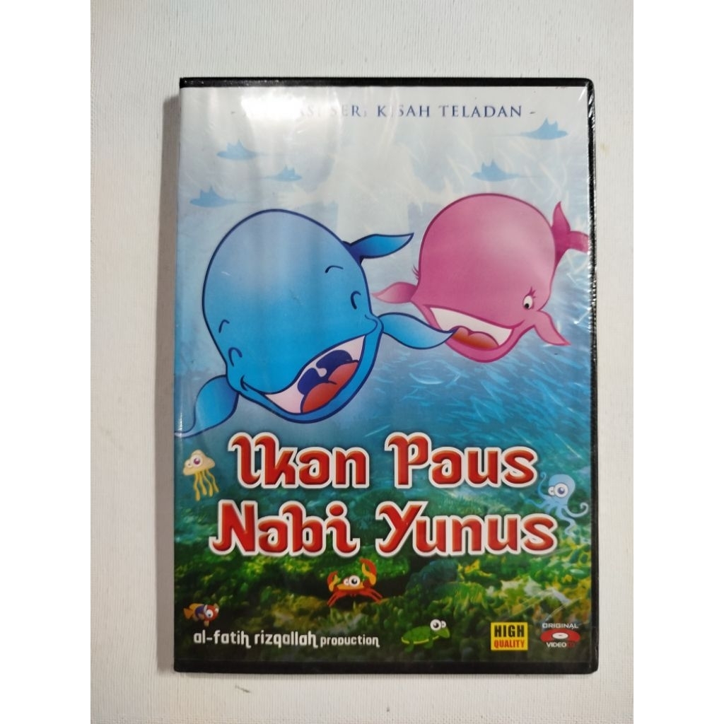 VCD ANIMASI SERI KISAH TELADAN IKAN PAUS NABI YUNUS (SEGEL)