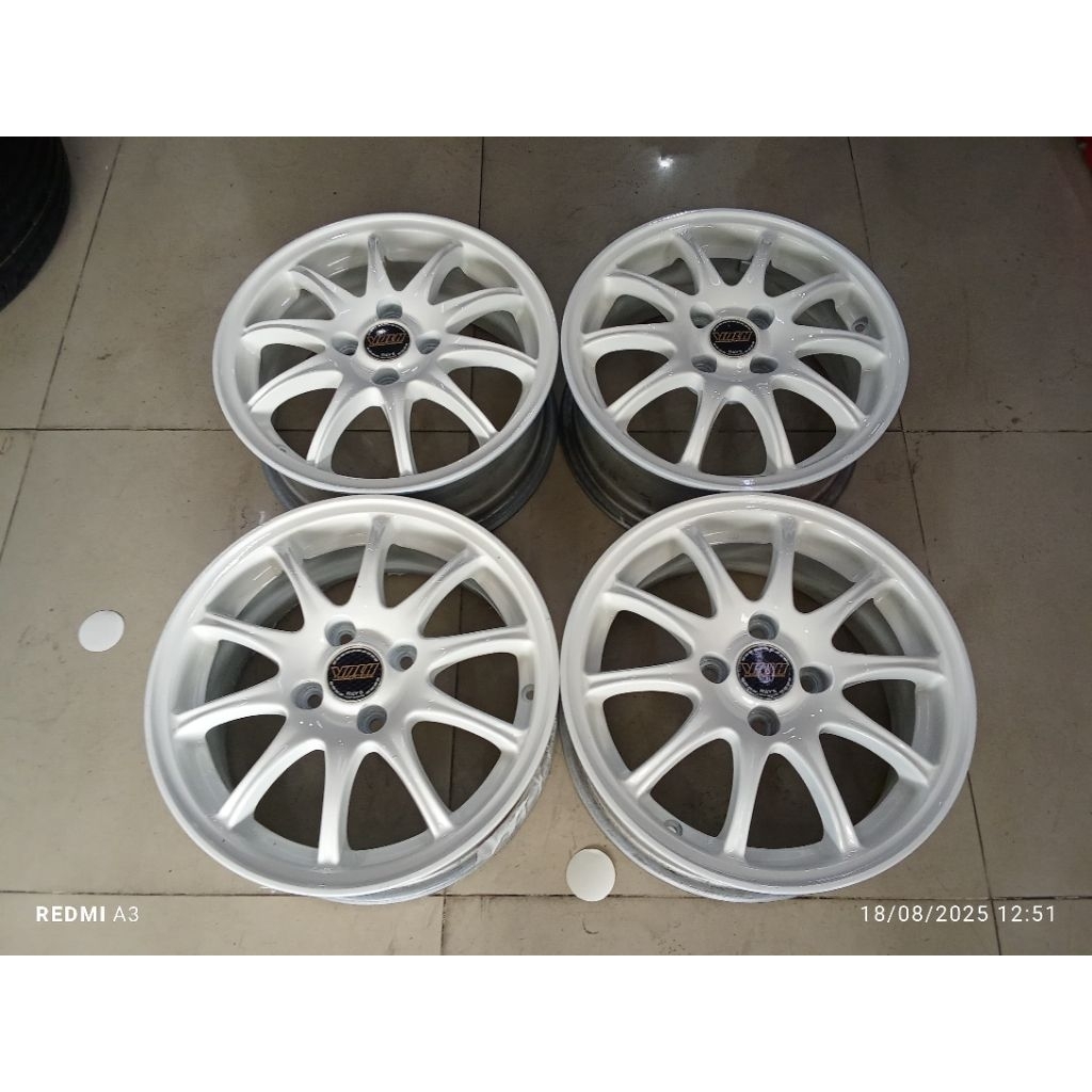 oem jazz vtec r15 harga satu set velg