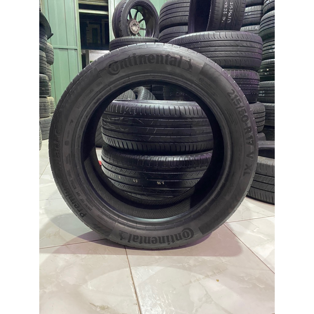 Ban Mobil Continental Premium Contact C 215/50/R17 Second/Bekas Tahun 2023