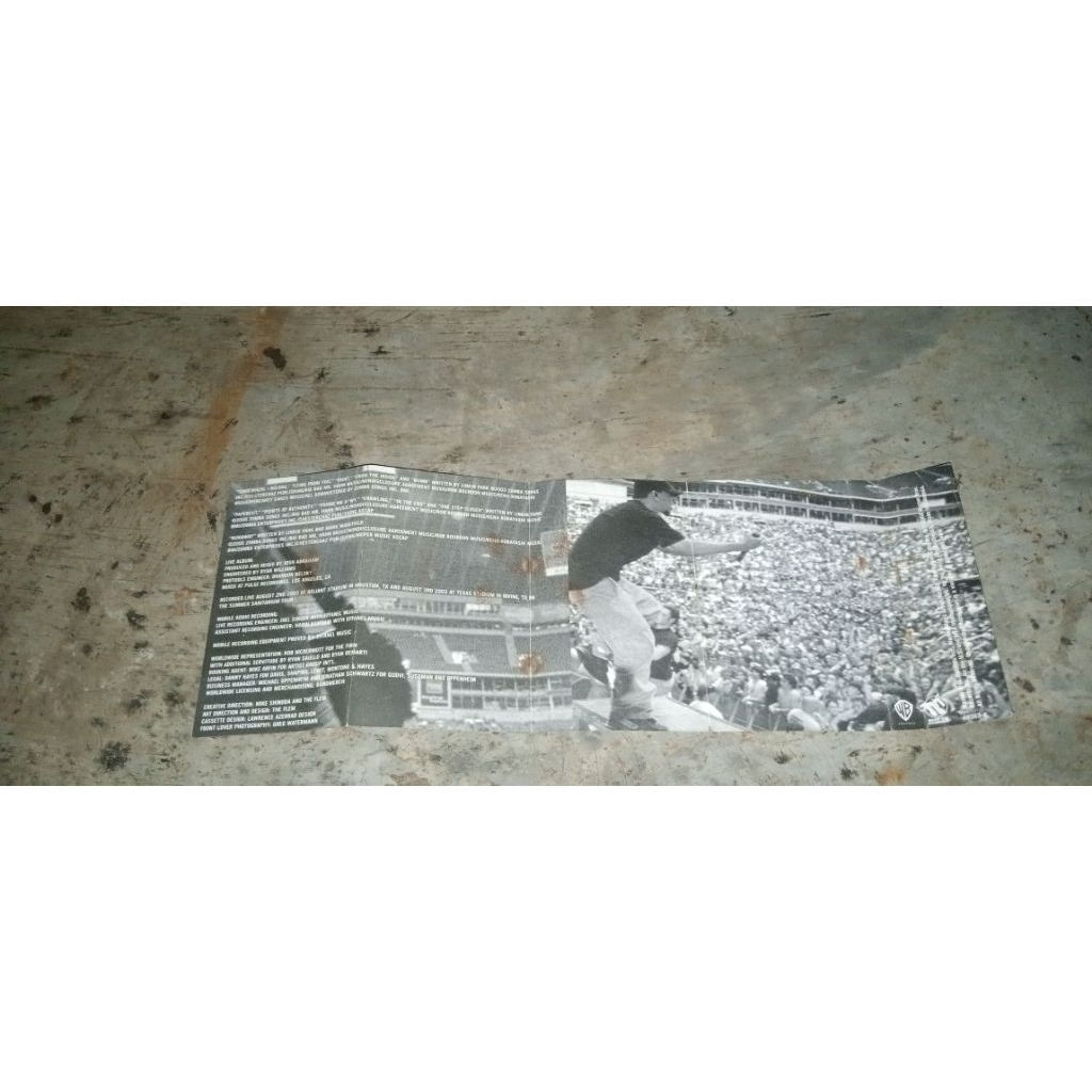 cover kaset Linkin Park album live in Texas