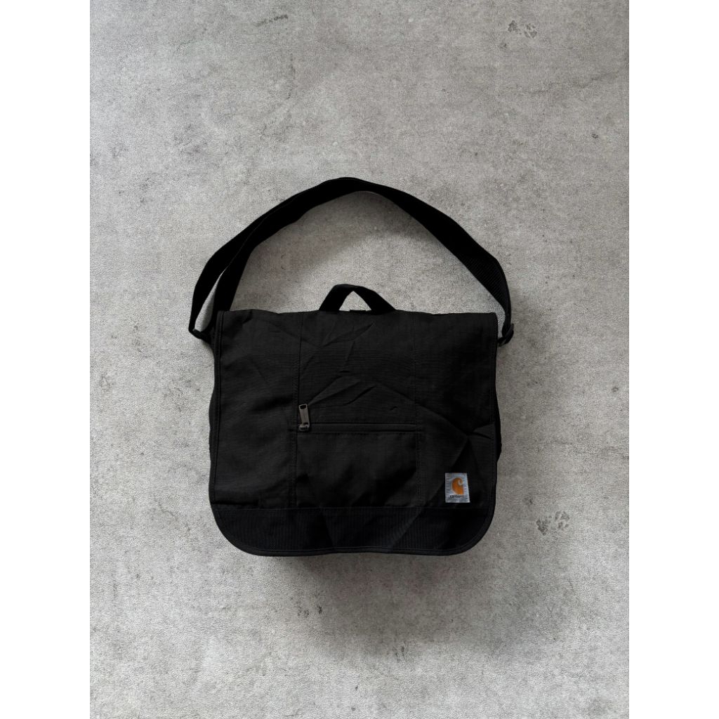 Carhartt D89 Messenger Black Bag