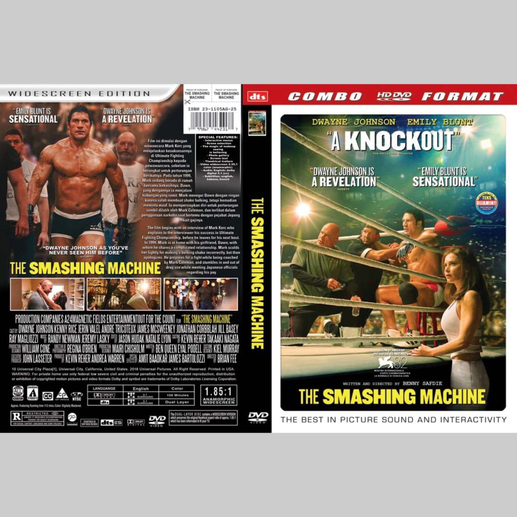 Kaset Film THE SMASHING MACHINE (2025)