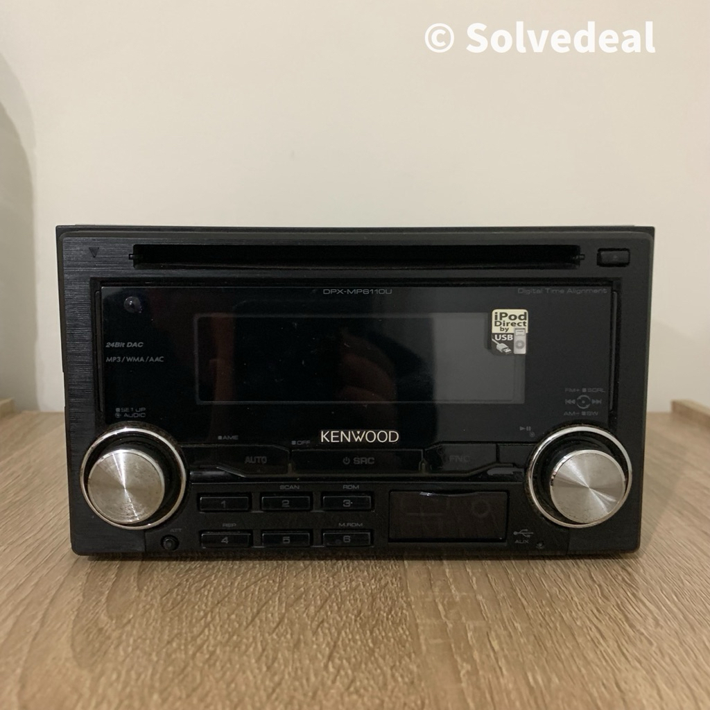 Audio Mobil Kenwood DPX-MP6110U Original Honda Siap Pakai