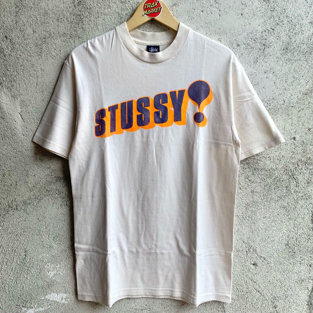 Kaos Stussy tag 00's • Size M • Streetwear Pria Original
