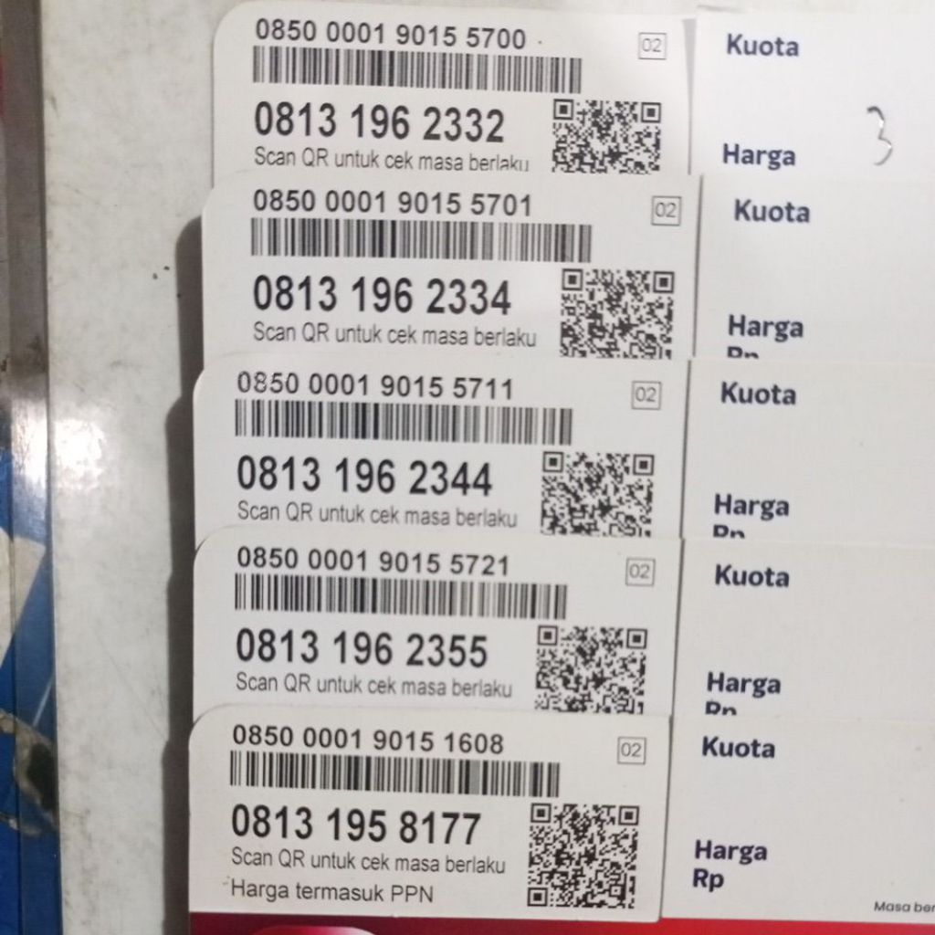 kartu perdana simpati cantik 11 angka