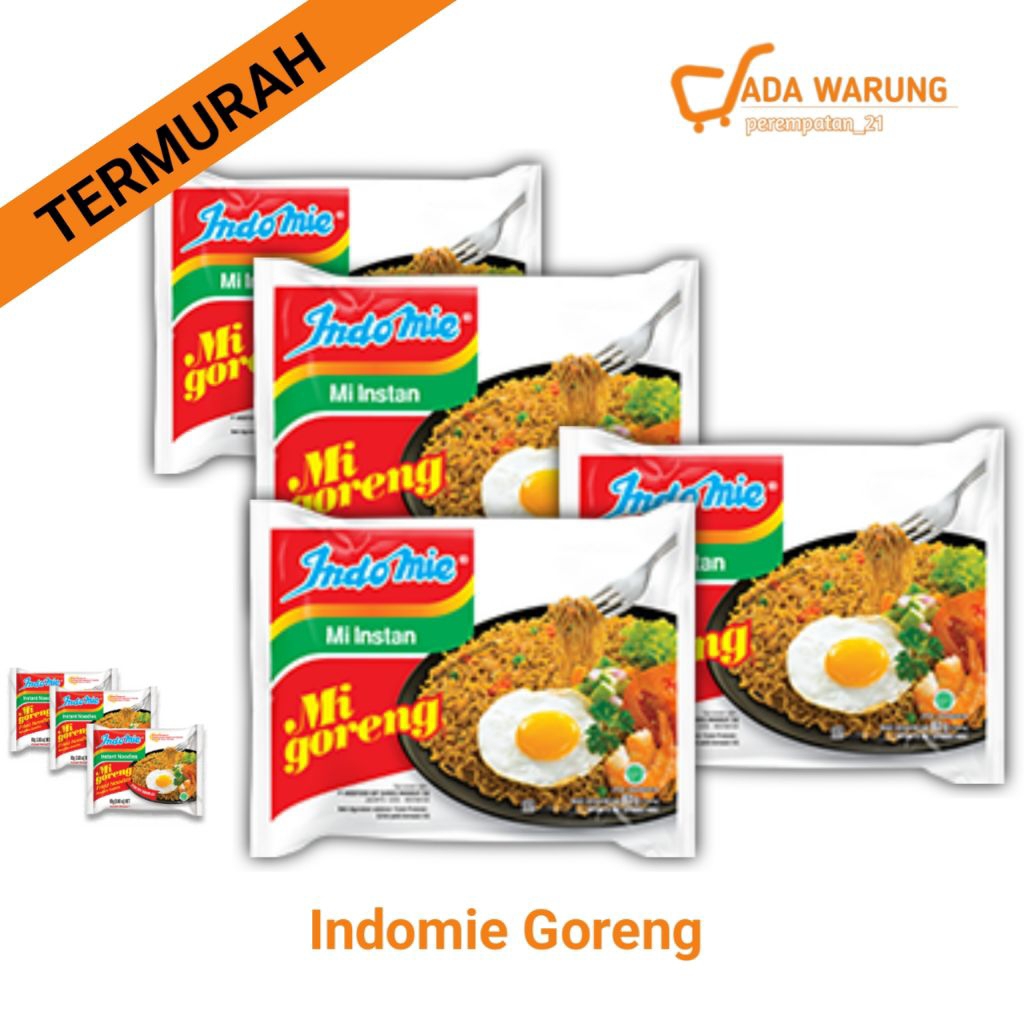 Indomie Goreng Original | Mie Instan Goreng Favorit Jajanan Warung