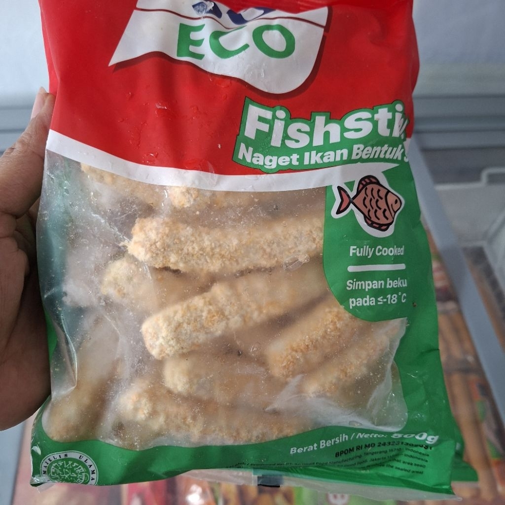 SO ECO FISH STIK 500GR NUGGET IKAN BENTUK STIK