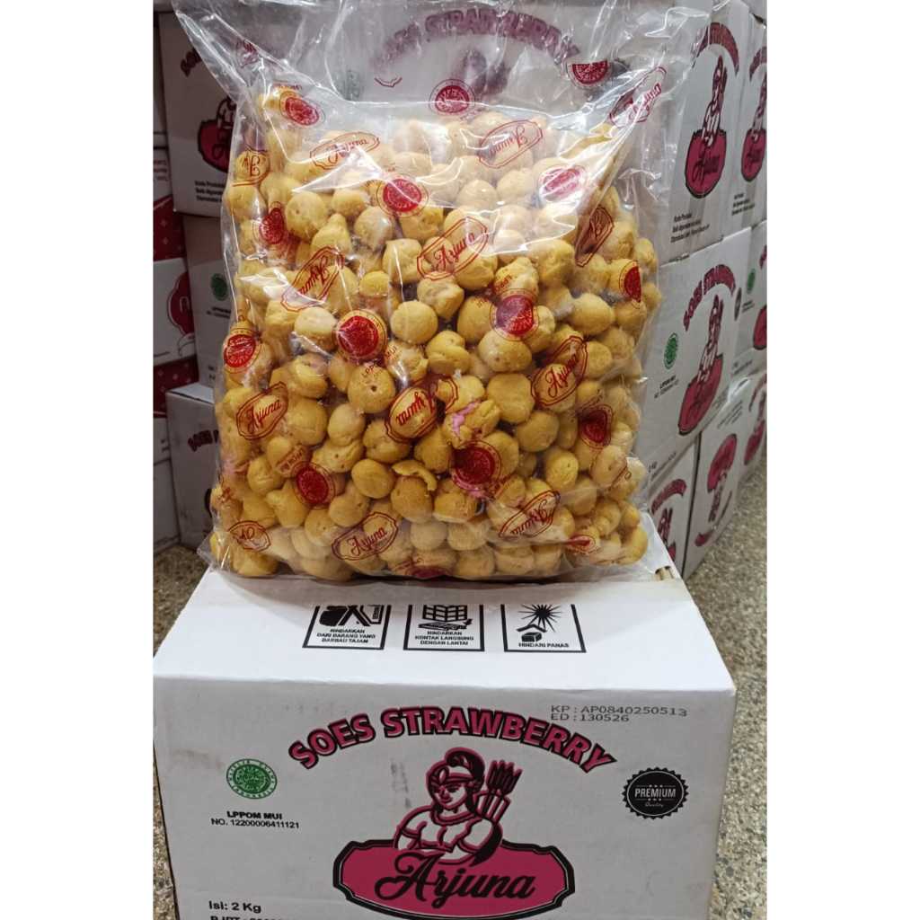 Soes Stroberi Lumer 1kg Soes Kering Rasa Stroberi Renyah Manis Legit Harga Grosir Jajan Lebaran
