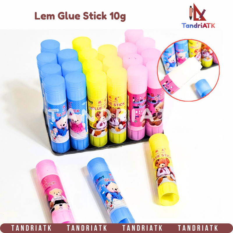 [2 PCS] Lem Stik Kertas Glue Stick Kecil 10 gr / Besar 23 gr Debozz Vanco Hosanna GS-7010