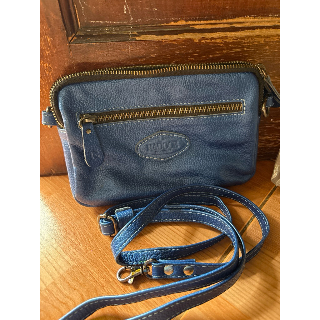 preloved tas selempang kulit asli by radoce