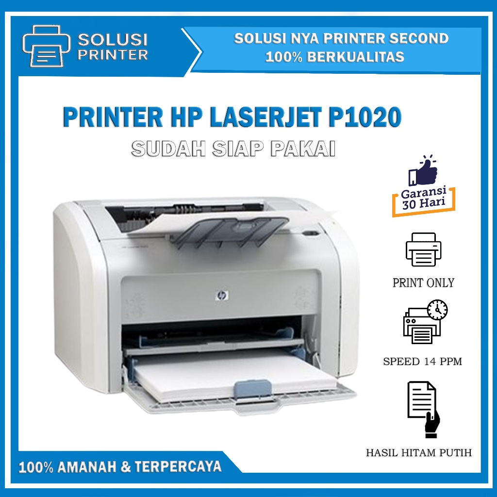 Hp Laserjet 1020 Monochrome Printer 15-20ppm || Hp Laserjet 1020 Printer Full Toner 600dpi