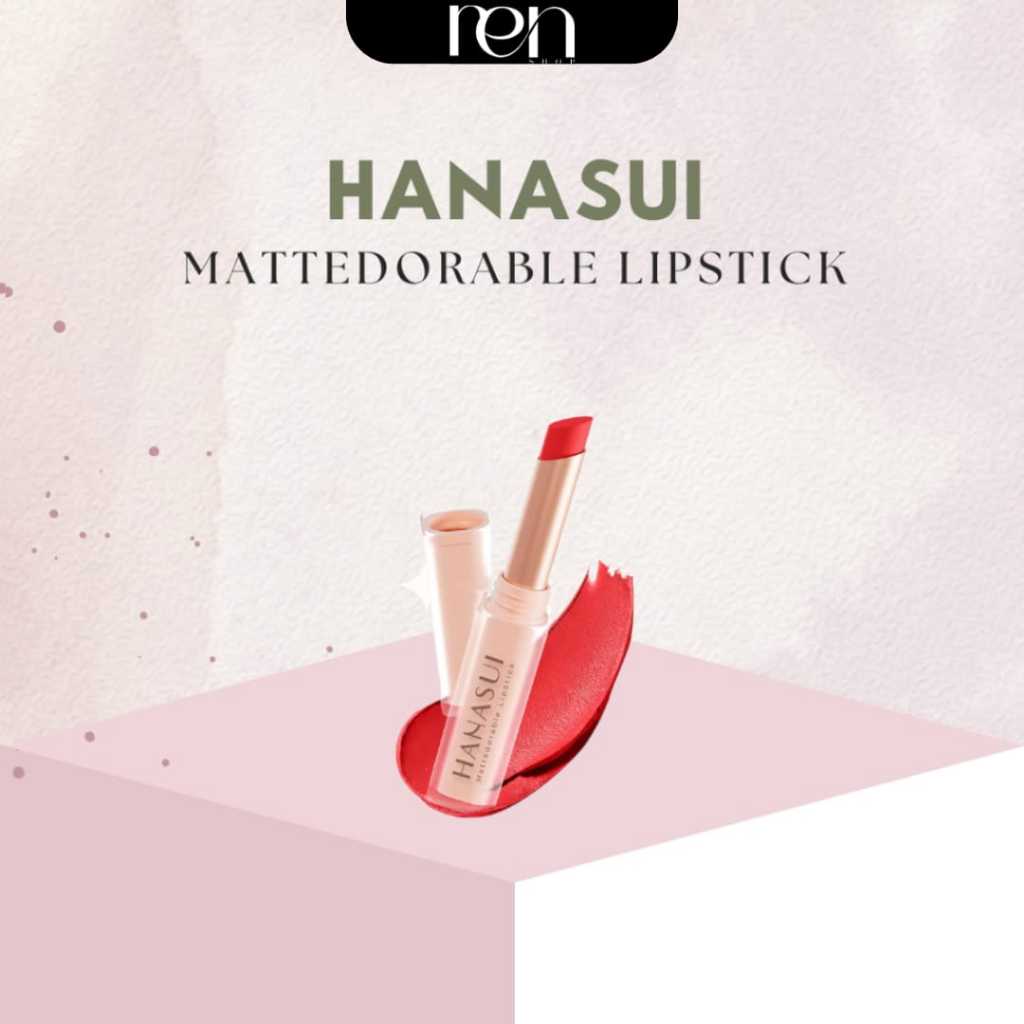 Hanasui Mattedorable Lipstick | Hanasui Lipstick Anti Geser