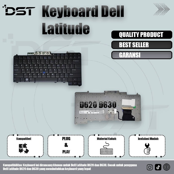 Keyboard Dell Latitude D620 D630
