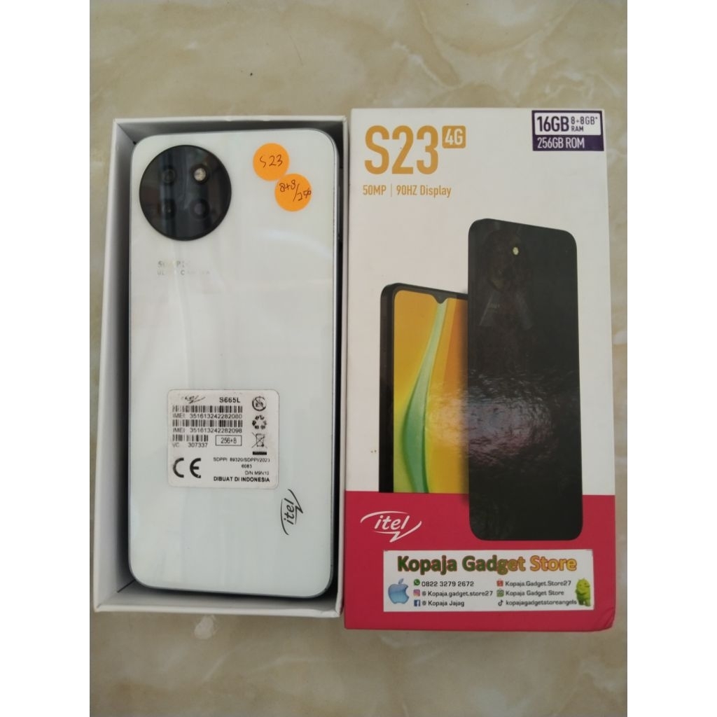 Itel S23 8/256 second fullset
