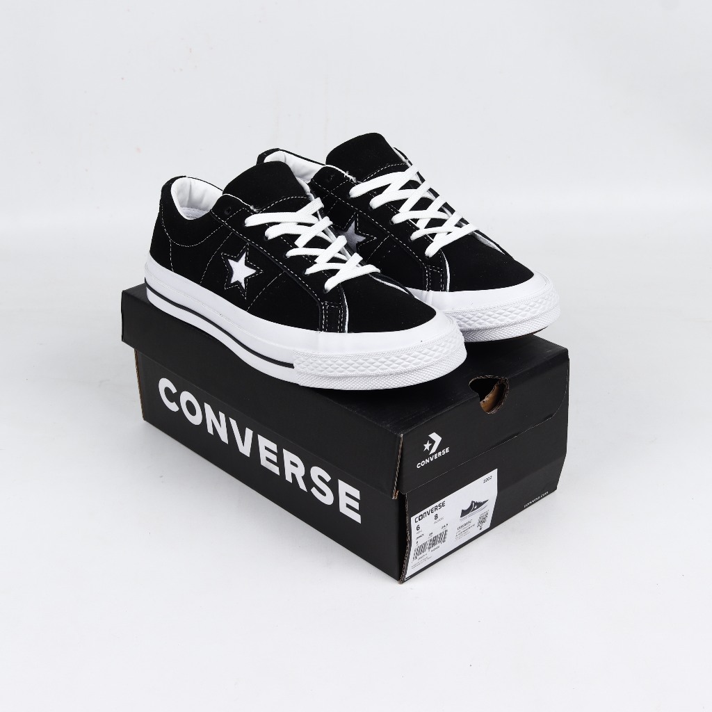 Converse One Star Ox Black White