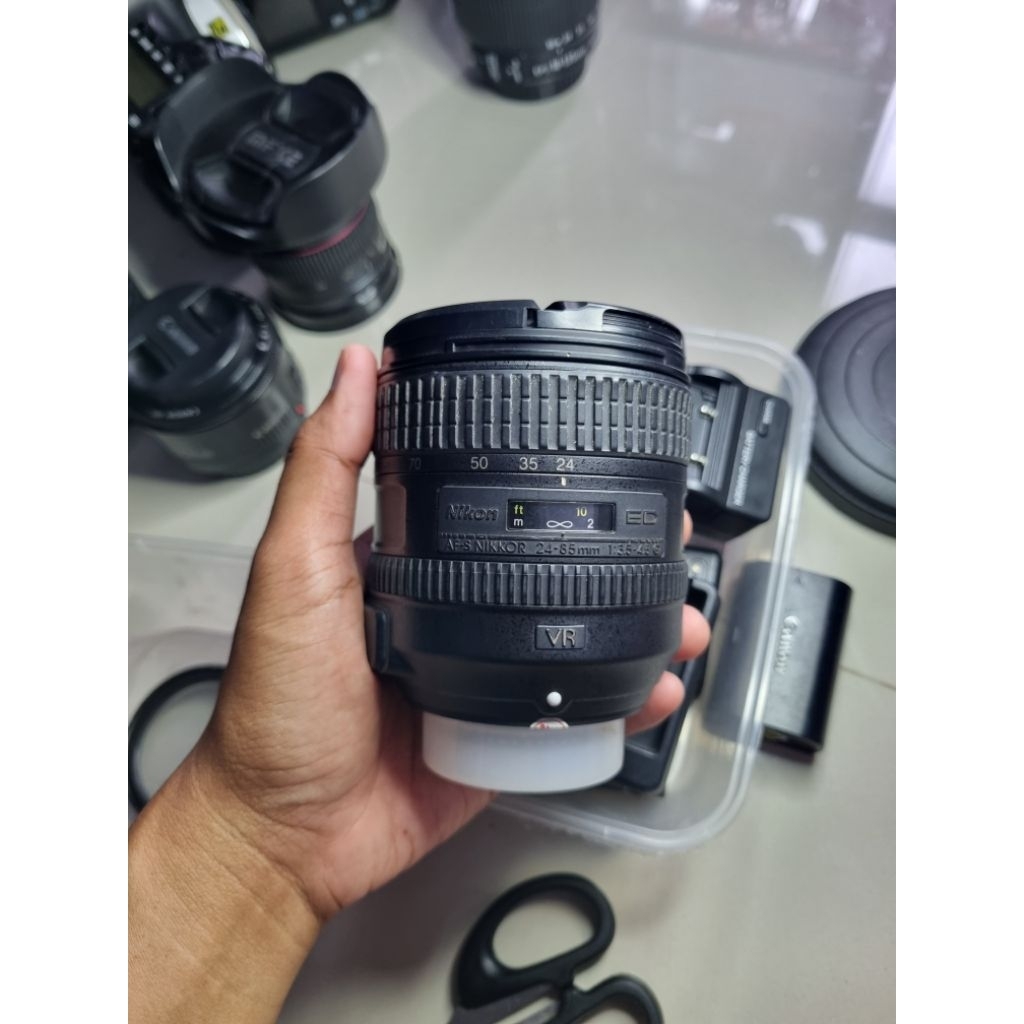 Lensa Nikon af-s 25-85mm