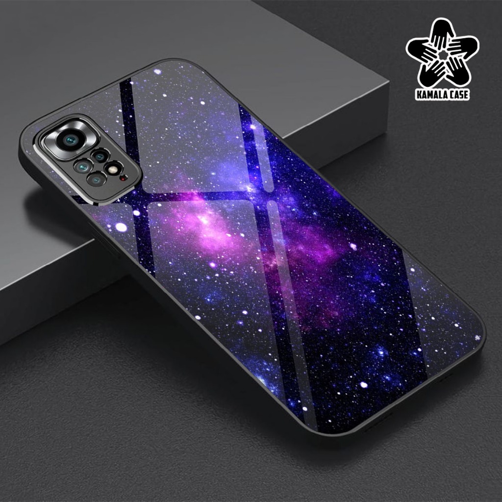 Casing Hp Untuk Xiaomi Redmi Note 11 / Note 11 Pro 4G/5G - Fashion Galaxy Case Murah Softcase Hardca