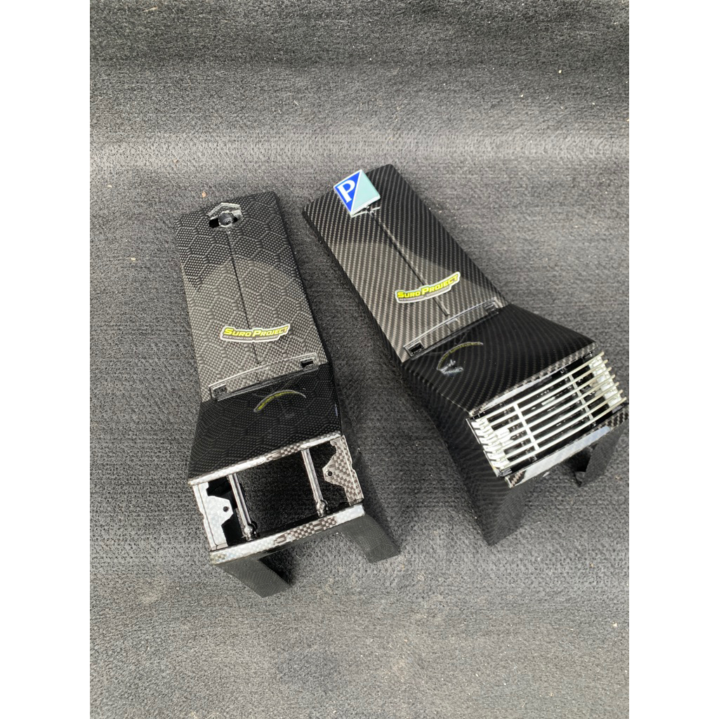 Dasi Vespa spartan carbon hidung vespa spartan karbon