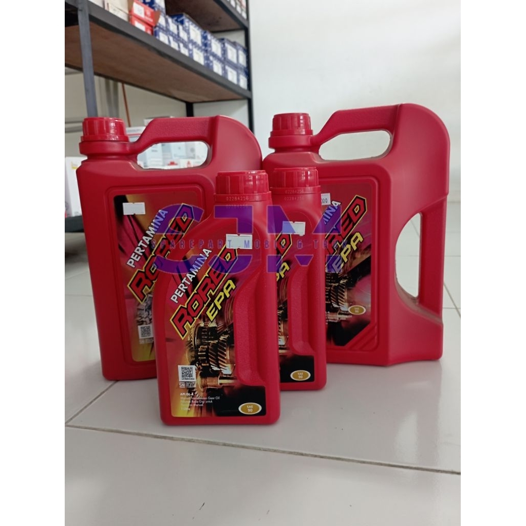 OLI TRANSMISI MANUAL PERTAMINA RORED EPA SAE 90 SAE 140