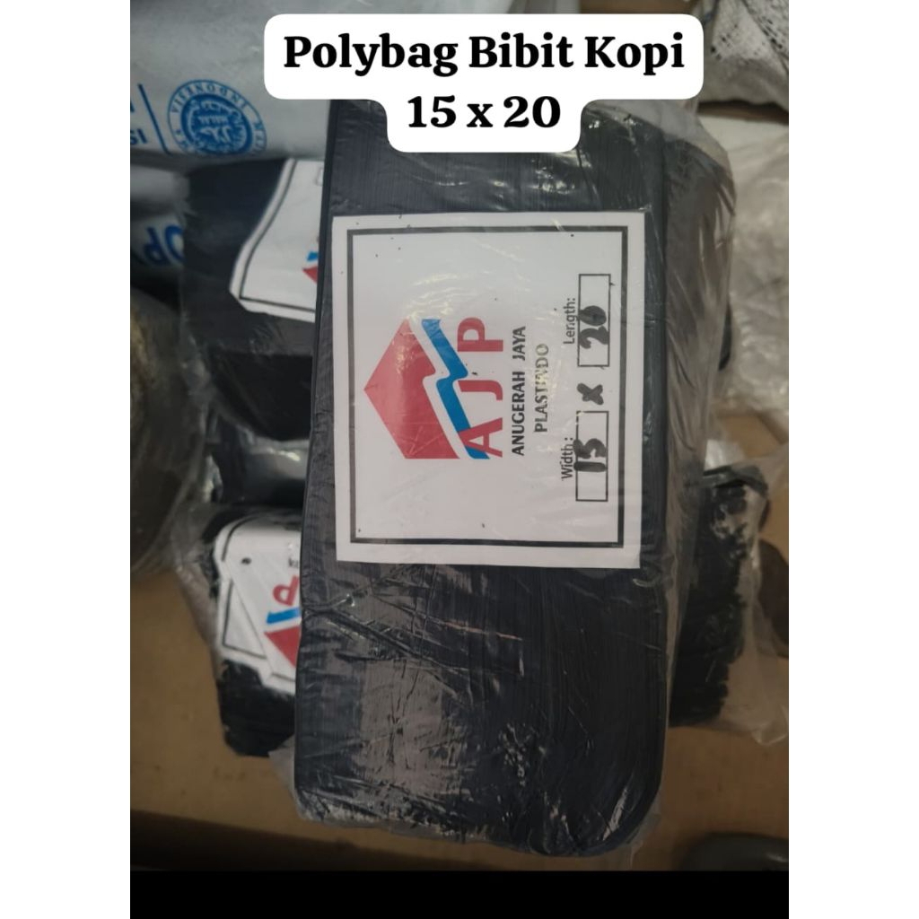 PLASTIK POLYBAG 15 x 20 AJP