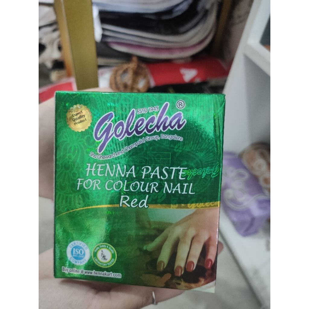 Henna Arab 1 pcs NEHA (kotak kecil) | Black, Dark Brown, Red, Cherry, maroon