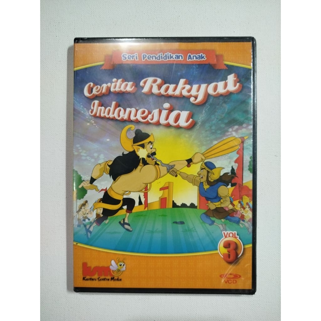 VCD PENDIDIKAN ANAK CERITA RAKYAT INDONESIA (SEGEL)