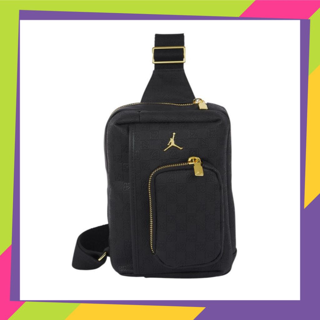 Jordan monogram boy's bags - black