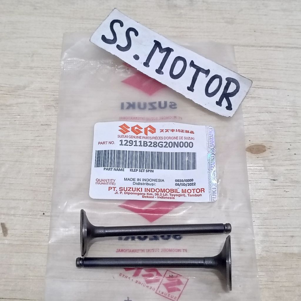 KLEP SEET PAYUNG KLEP SUZUKI SPIN 125 SKYWAVE SKYDRIVE SUZUKI SPIN SGP