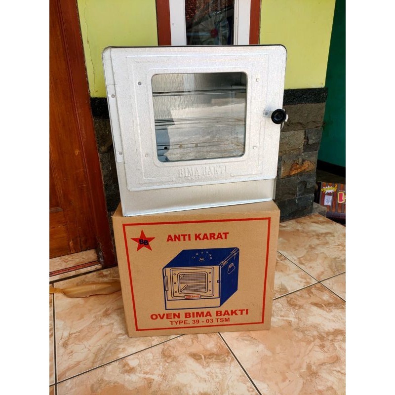 Oven Bima 3 Susun Anti Karat + 3 Loyang