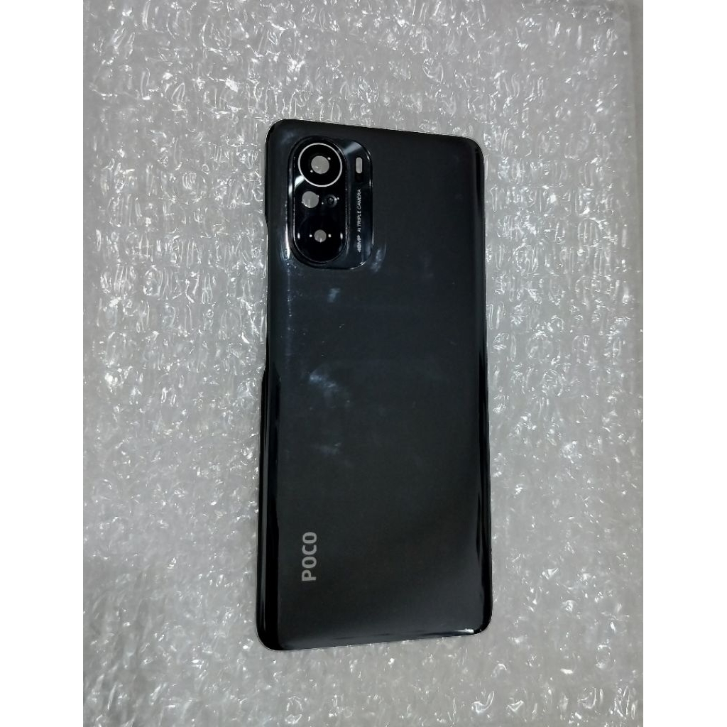 BACKDOOR+RING KACA KAMERA POCO F3 ORI COPOTAN