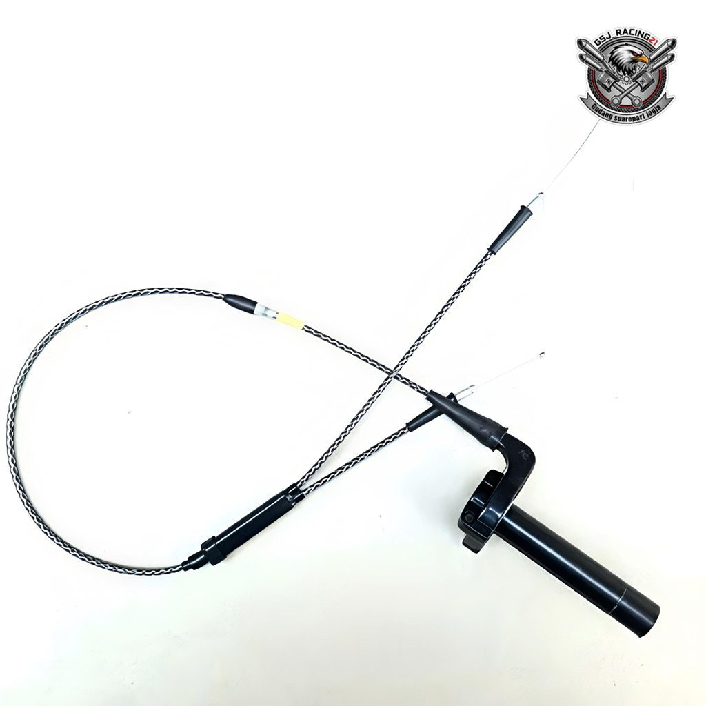 Gas spontan ninja yz kabel cabang 2 full karbon - Pnp ninja r rr ninja s ss