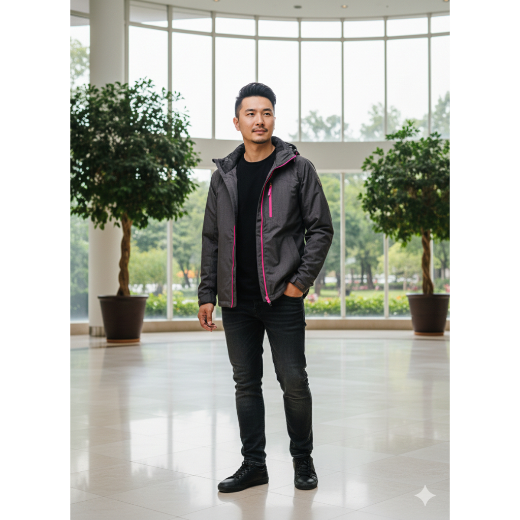 SUPERDRY BLACK TEBAL WINMAC JAPAN