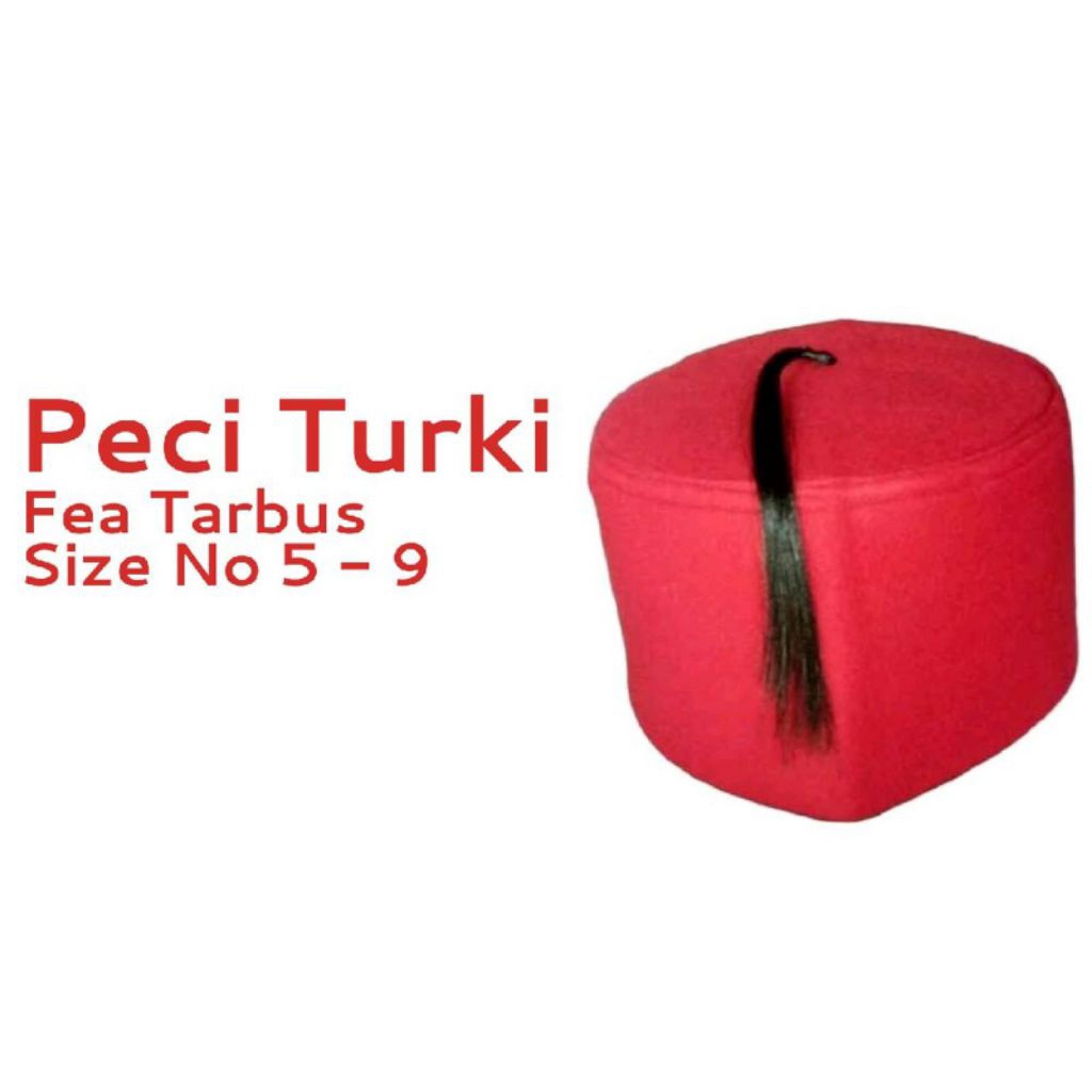 Peci Kesultanan Ottoman Turki - Peci Sufi Rambut Kuncur
