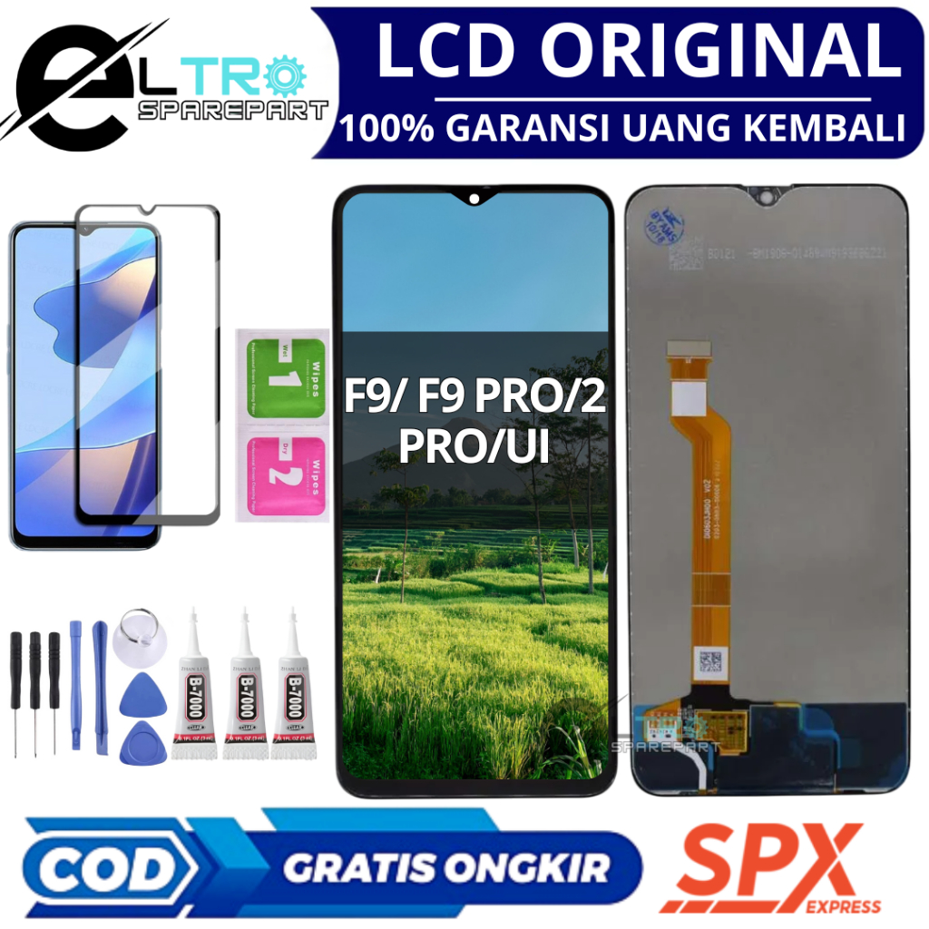 LCD OPPO F9 / F9 PRO / REALM3 2 PRO / REALM3 U1 - ORIGINAL FULSET