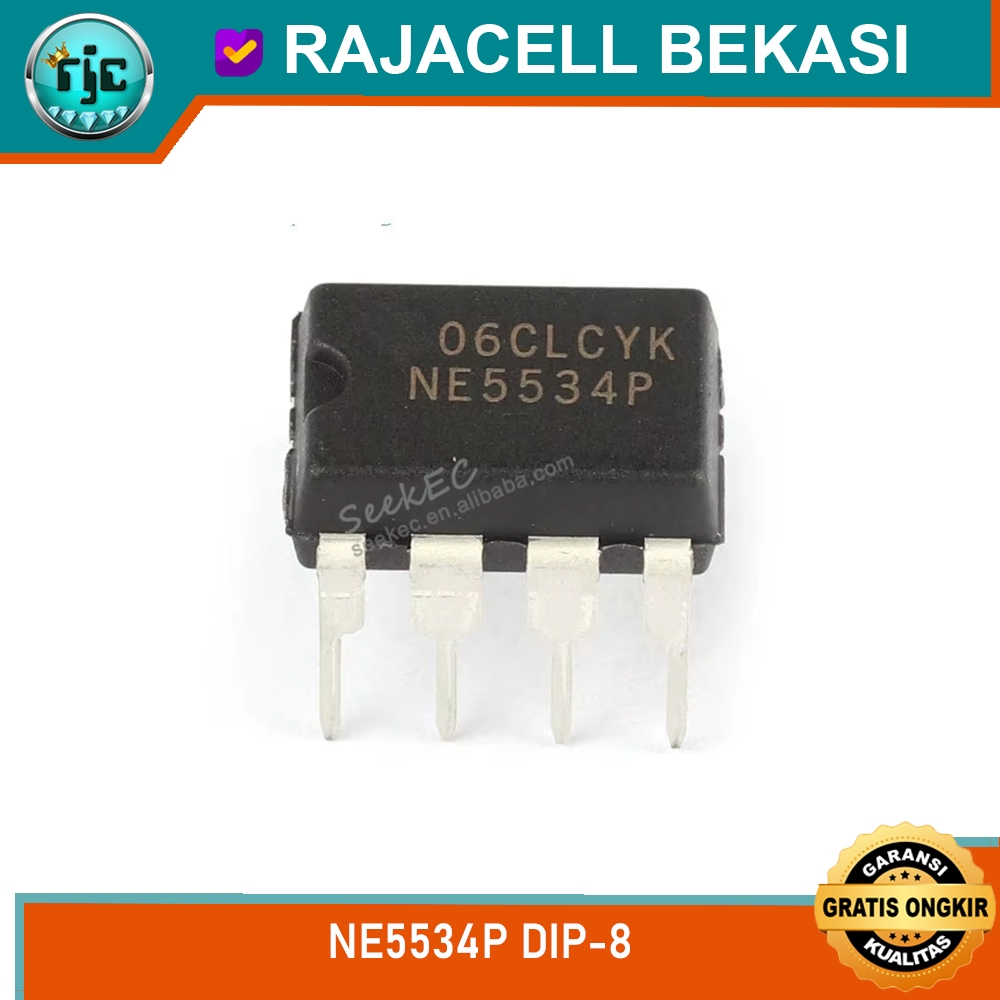 IC NE5534P NE5534 Single Low-Noise High-Speed Operational Amplifier Op-Amp DIP-8 Audio Original
