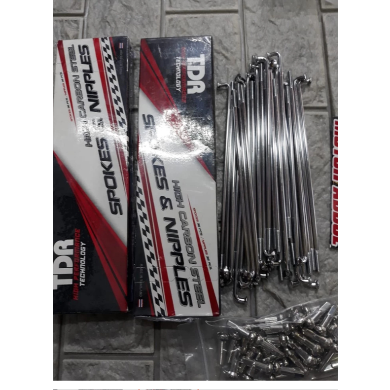 Jari-Jari Ring 14 Warna Crouum TDR Original 89-130 Khusus Ring Velg 14/Lingkar Velg 14